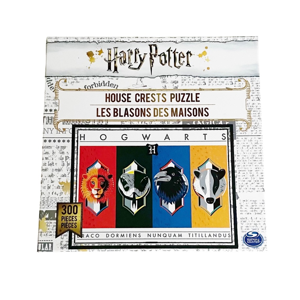 Harry Potter Hogwarts House Crest 300 Piece Puzzle